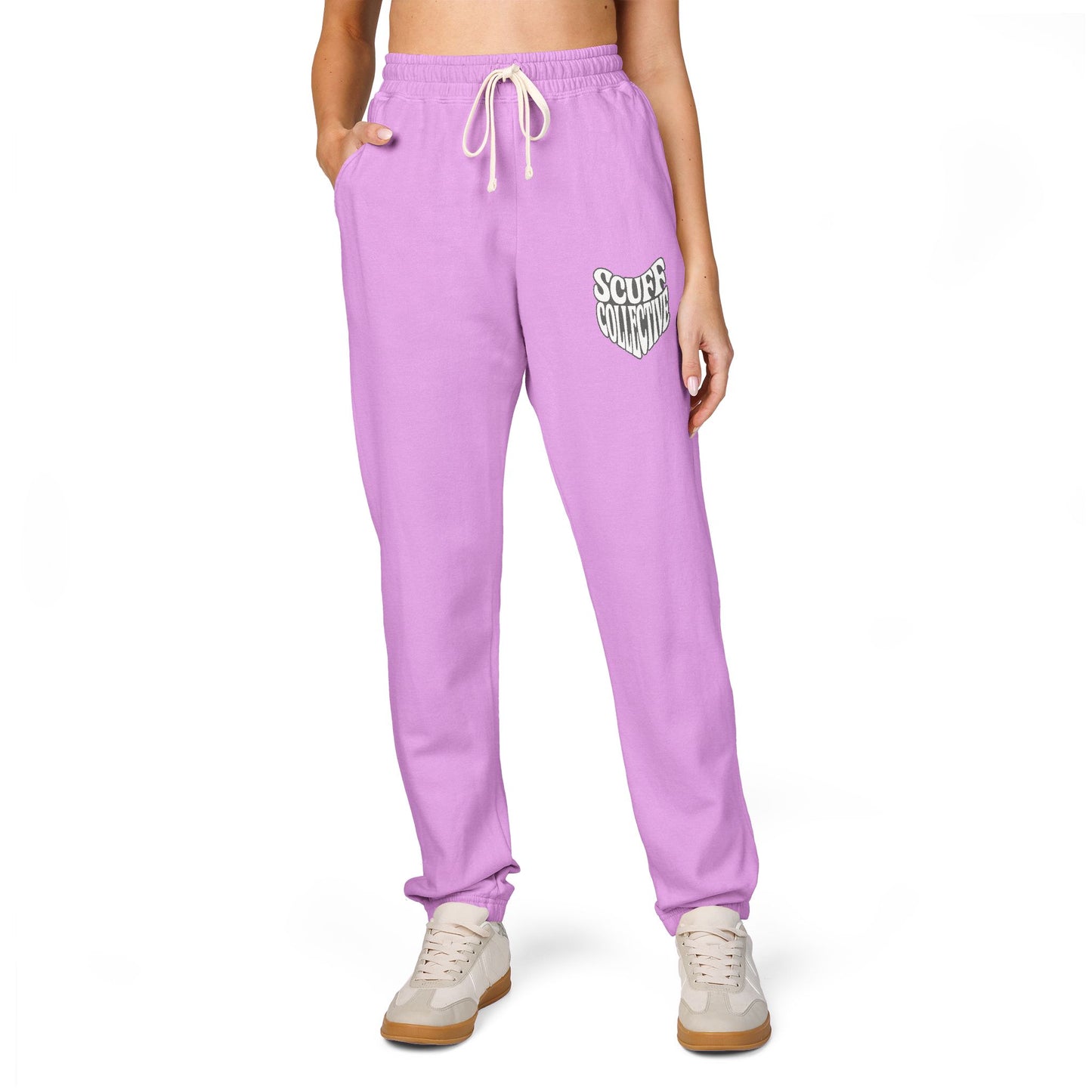 Cozy Unisex Sweatpants with Embroidered Design, Relaxed Fit Pants for Lounging, Holiday Gift, Casual Wear, Comfortable Fashion