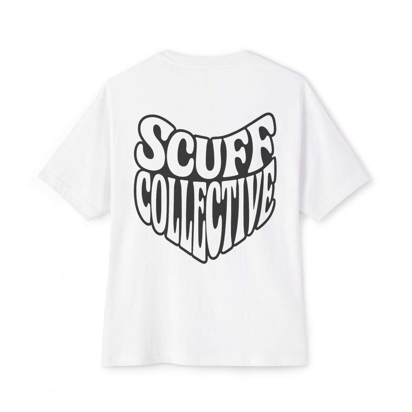 Unisex Oversized Boxy Tee - Retro Vibe, Casual Comfort, Perfect for Parties, Easygoing Style, Gift for Friends, Scuff Collective Design