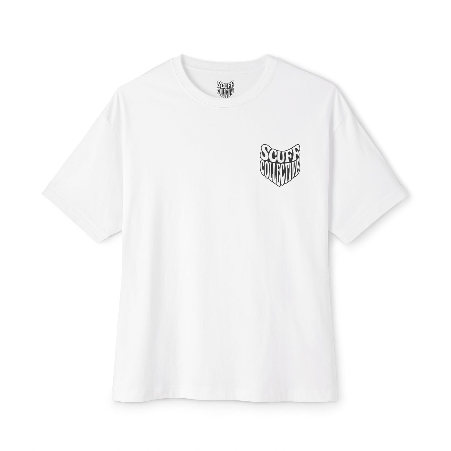 Unisex Oversized Boxy Tee - Retro Vibe, Casual Comfort, Perfect for Parties, Easygoing Style, Gift for Friends, Scuff Collective Design