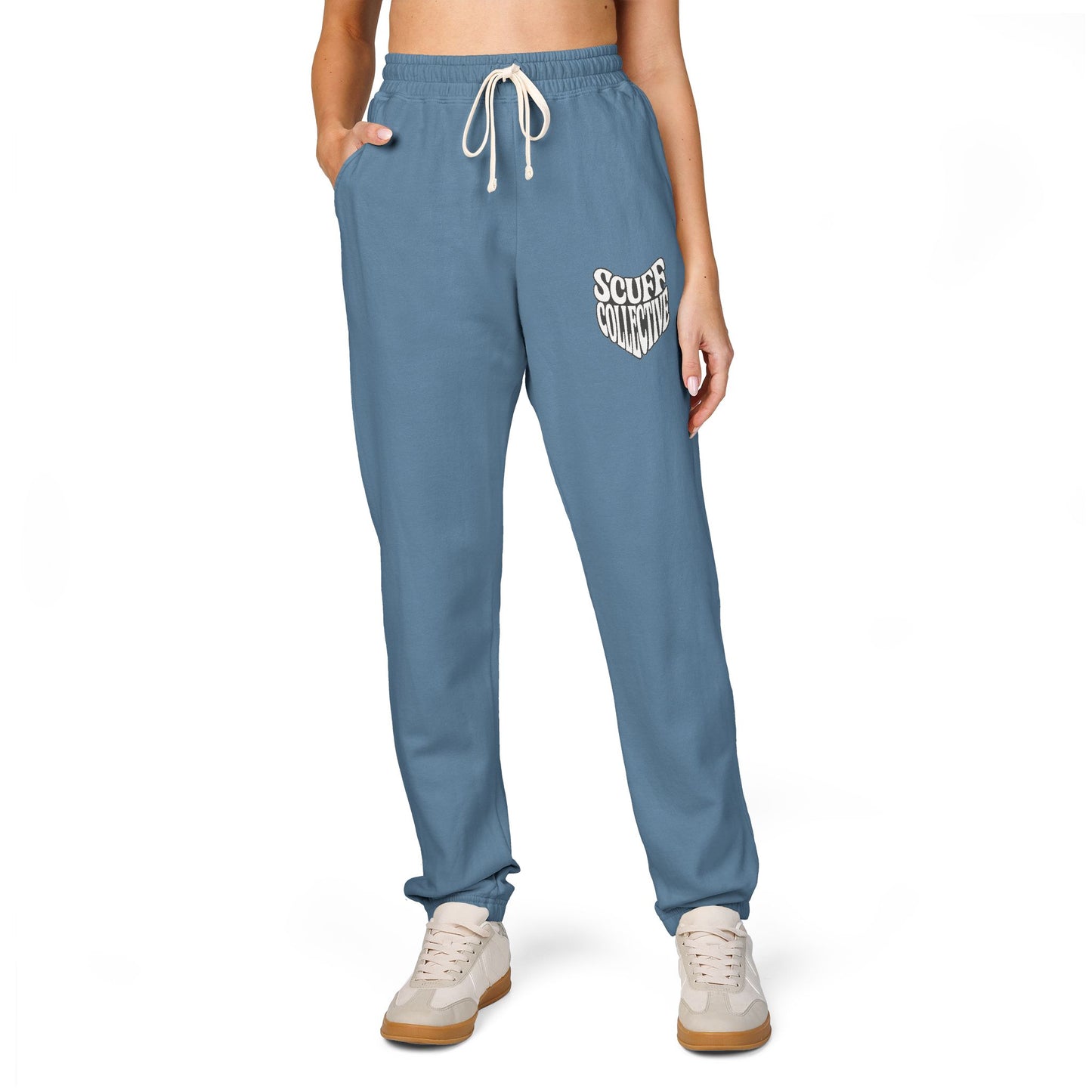 Cozy Unisex Sweatpants with Embroidered Design, Relaxed Fit Pants for Lounging, Holiday Gift, Casual Wear, Comfortable Fashion