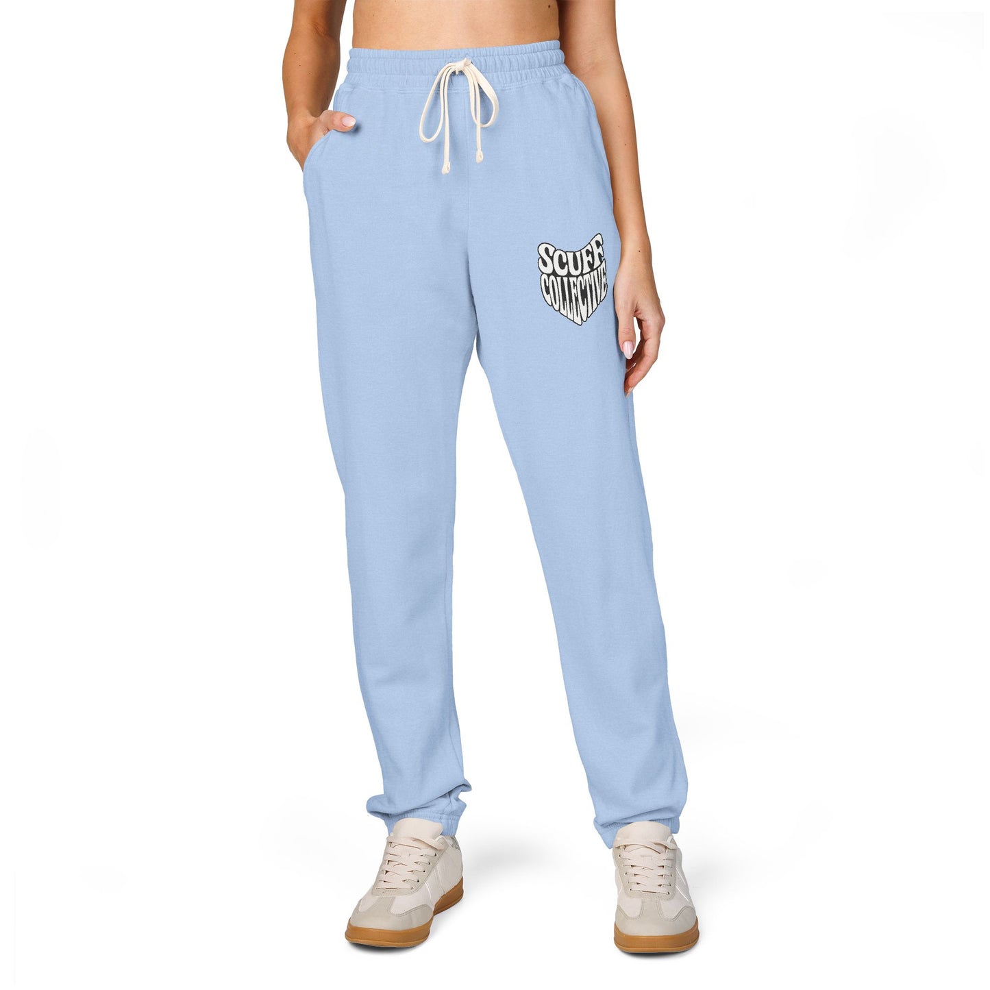 Cozy Unisex Sweatpants with Embroidered Design, Relaxed Fit Pants for Lounging, Holiday Gift, Casual Wear, Comfortable Fashion