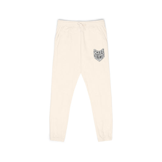 Cozy Unisex Sweatpants with Embroidered Design, Relaxed Fit Pants for Lounging, Holiday Gift, Casual Wear, Comfortable Fashion