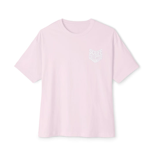 Soft Pink Unisex Boxy Tee - Casual Comfort, Everyday Wear, Relaxed Style, Graphic Tee, Gift for Him/Her